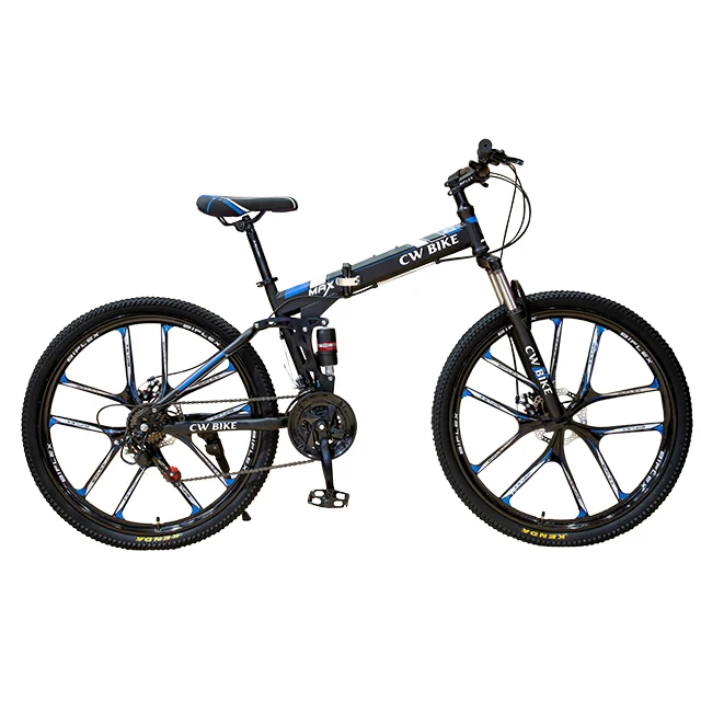 

CHAOWANG OEM ODM mountain bicycle 21/24/27 speed 26 27.5 29 inch folding bike high carbon steel frame foldable bike cycle MTB