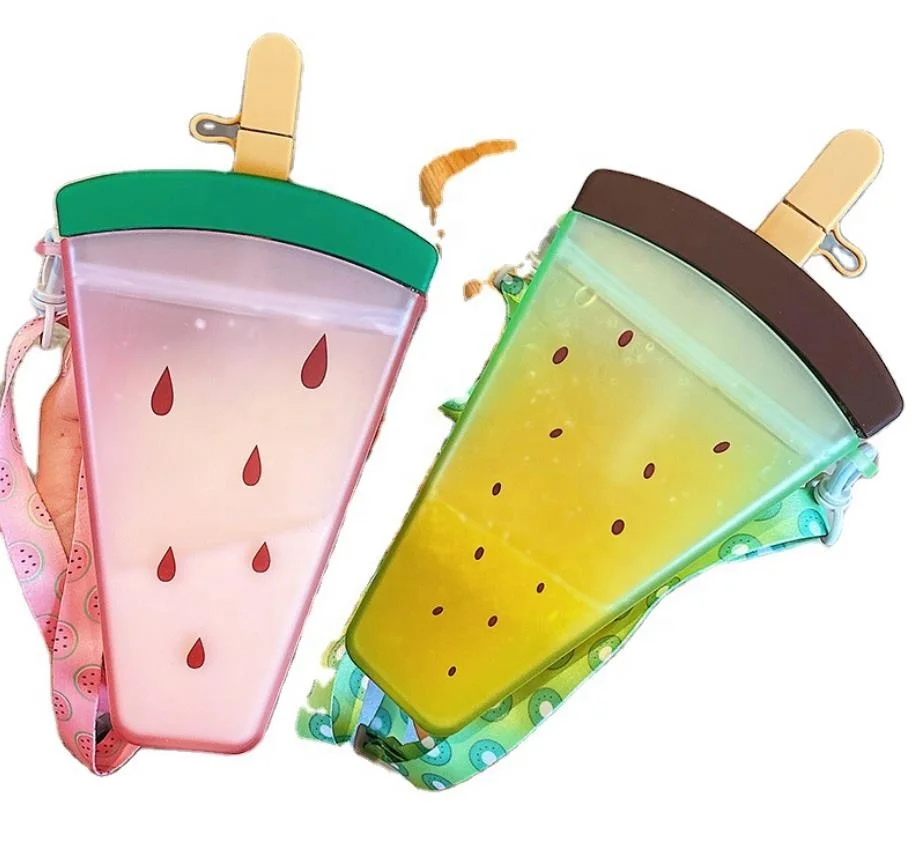 

2021 hot sale Watermelon-proof ice cream water bottle, Customized color