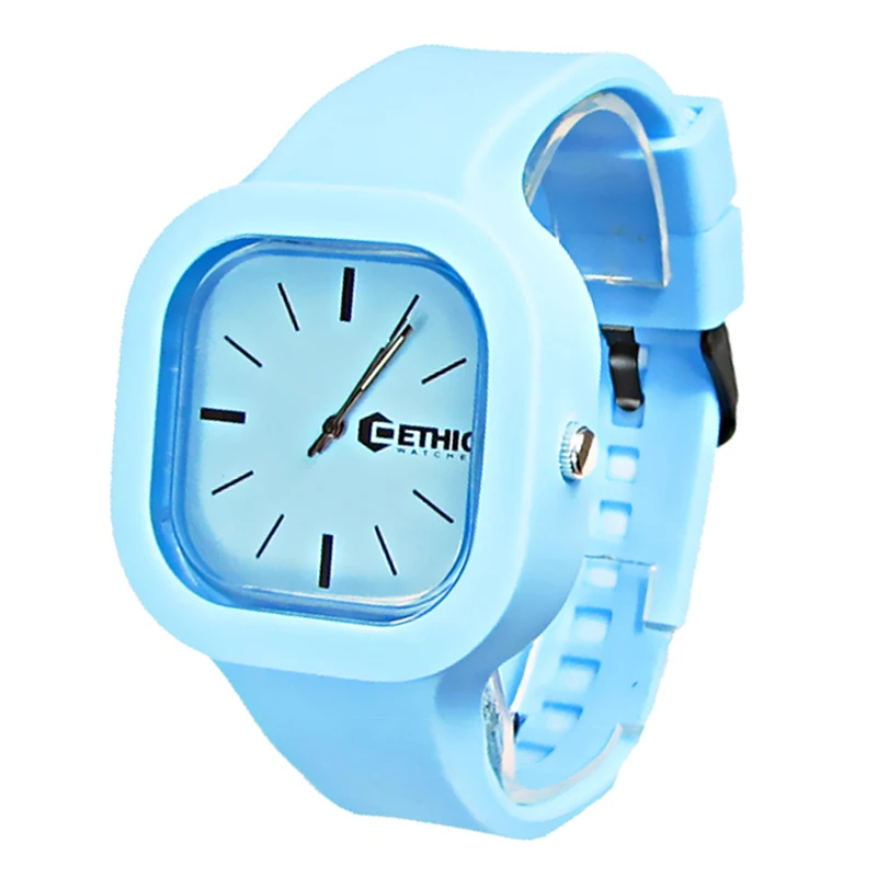 

Newest 5ATM Waterproof TOP Quality Watch Custom Jelly watch Silicon Watch hot 2019
