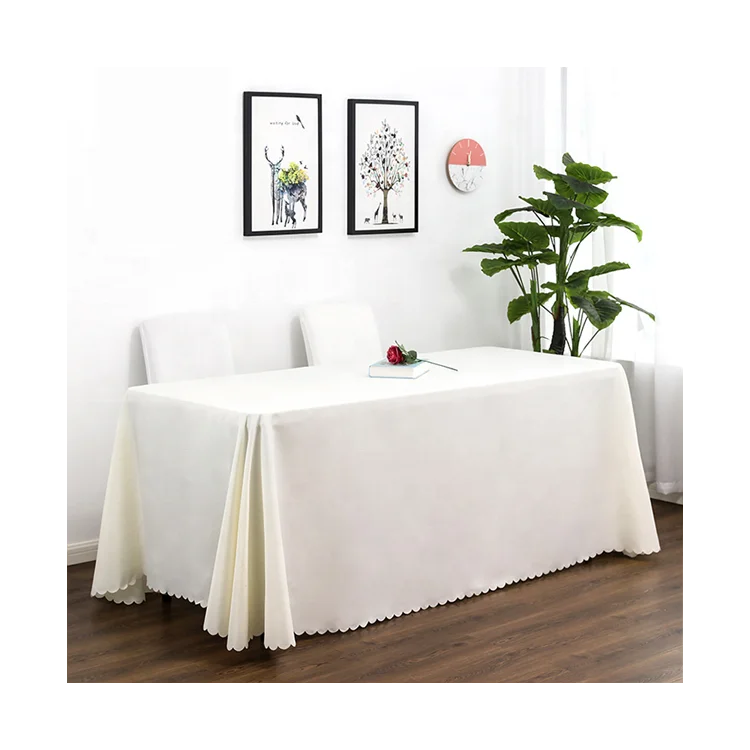 

Rectangle Tablecloth Spillproof for Kitchen Dinning Table Line Tabletop Decoration for Banquets Outdoor and Indoor use