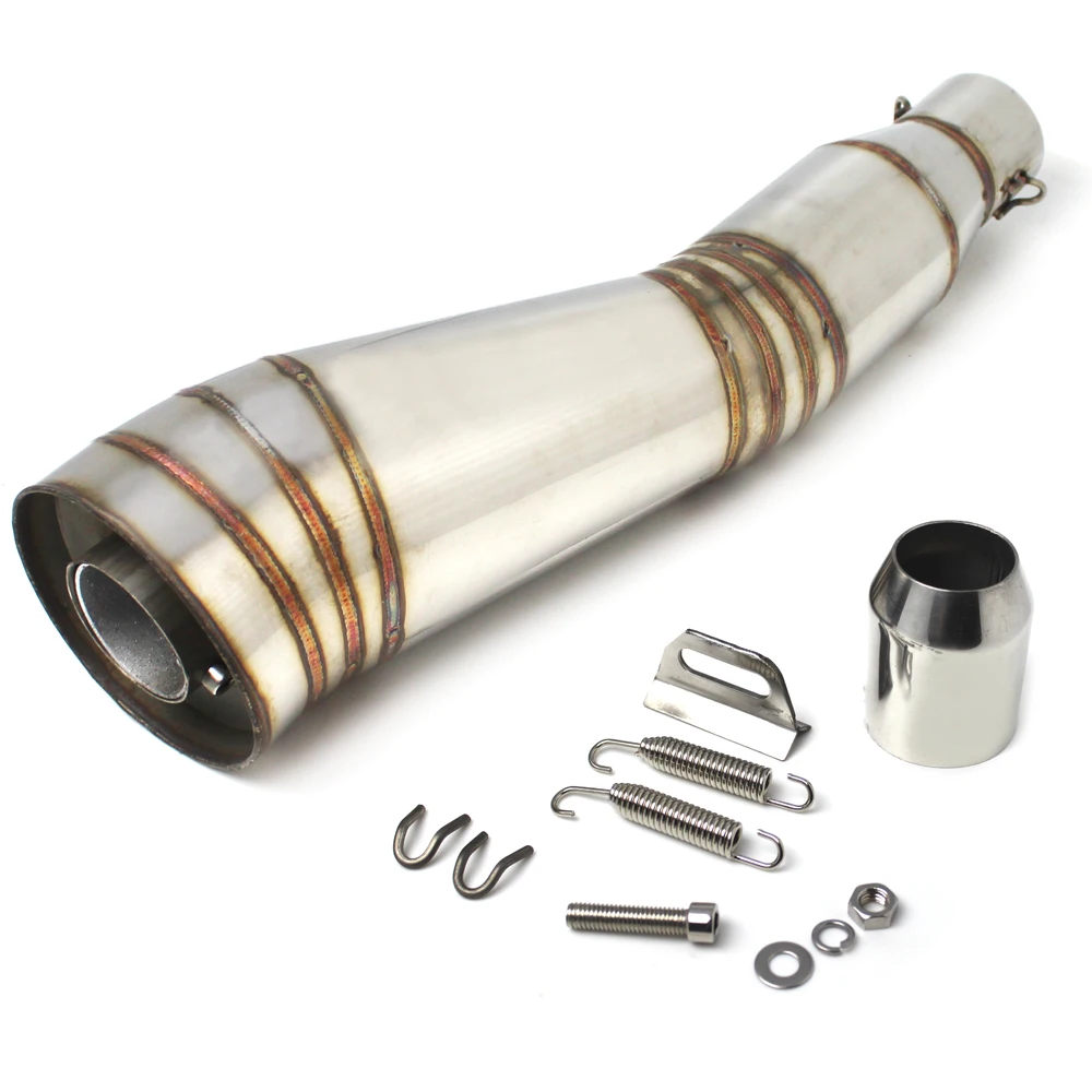 Racepro 51mm Stainless Steel Universal Handmade Muffler Vintage