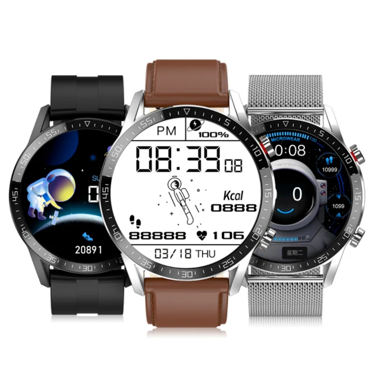 

2021 smart watch Cheap IP68 Waterproof Android Smartwatch L13 ECG BT Calling Smart Bracelet