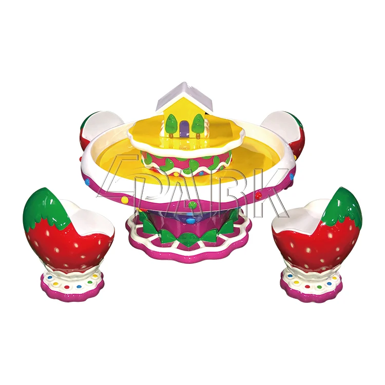 

Children amusement machine fiberglass sand table Strawberry Cake Sand Table for sale, As the pictures