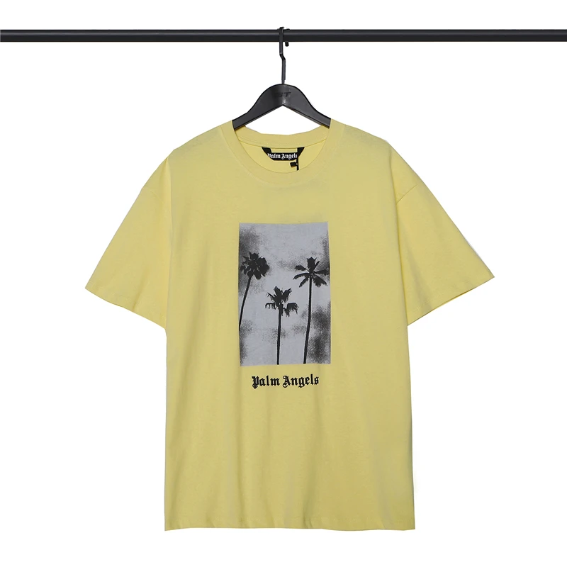 

BK19 New tshirt man summer Printed Tree Pattern Men's and womens tshirts Loose tshirts men 100 cotton