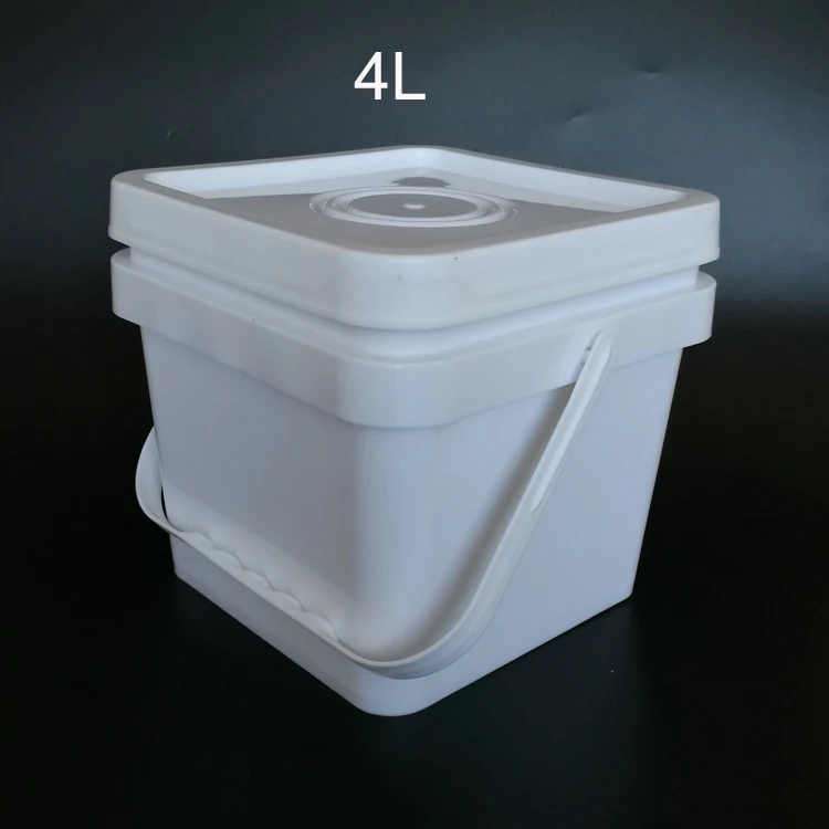Factory Wholesale 12l Square Plastic Bucket With Lid Buy Plastic