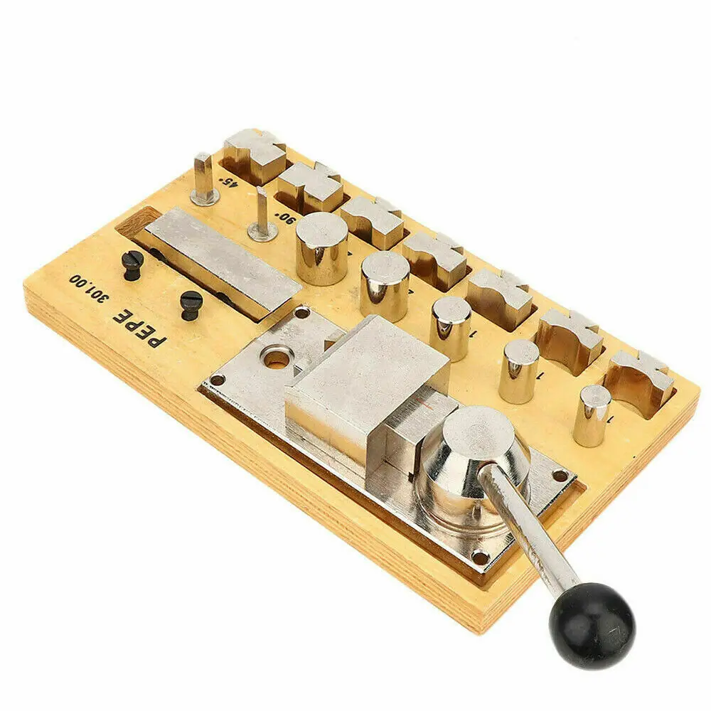 

Device Ring Making Tools Jewelry Earring Bending Machine Jewellery Making Kit, Natural