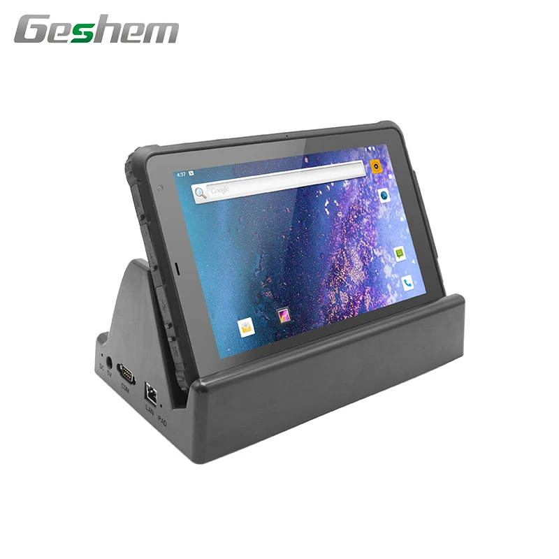 

Manufacture Sale IP67 Anti-dust 4G 64G GPS NFC Sunlight Readable with Docking 10 Inch Rugged Android 10 Tablet