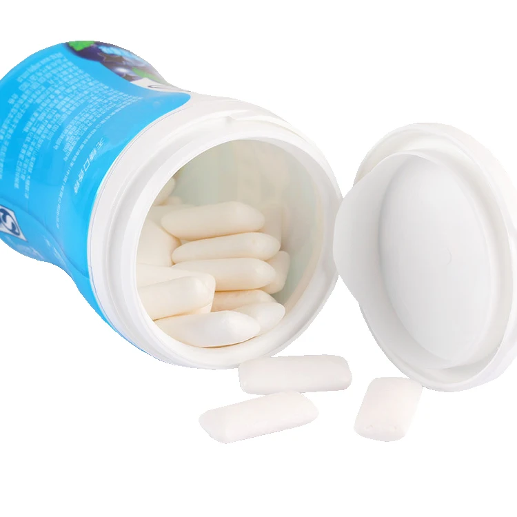 
wholesale customized any candies supplier natural gums base xylitol sugar free mint flavor chewing gum 