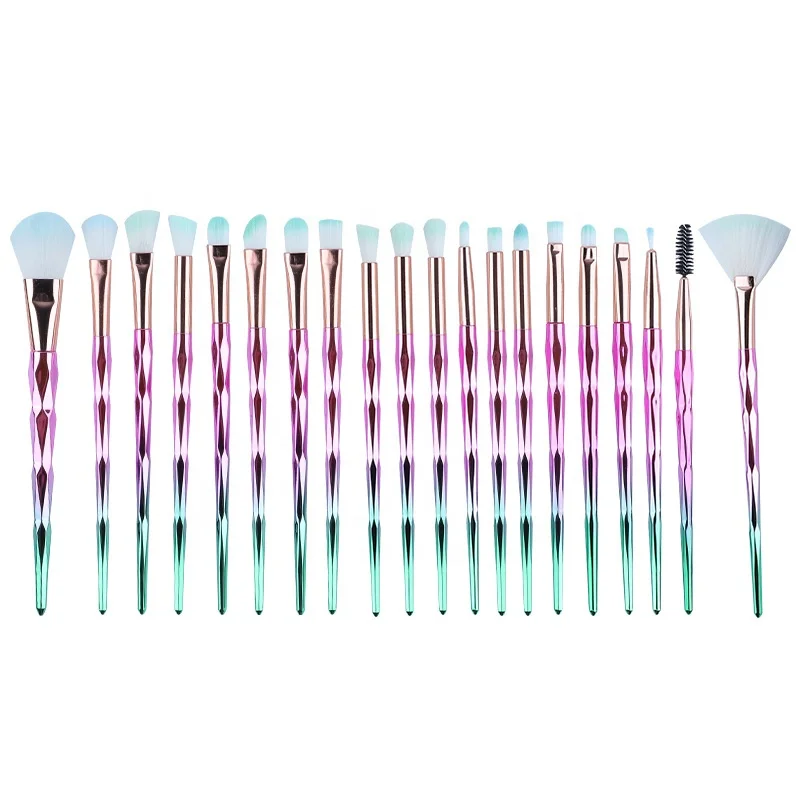 

20PCS Unicorn Makeup Brushes Set Foundation Blush Face Powder Eye Shadow Brush