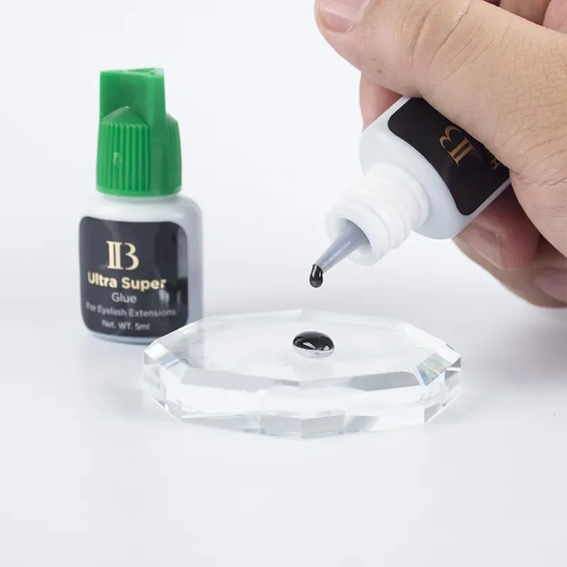 

Factory Direct Waterproof IB Eyelash Extensions Glue Original Korea Lash Adhesive Private Label Natural Eyelash Glue
