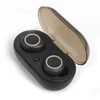 SNHALSAR D76 BT V5.0 bluetooth earbuds with making up cosmetic mirror charging case TWS true wireless earphone