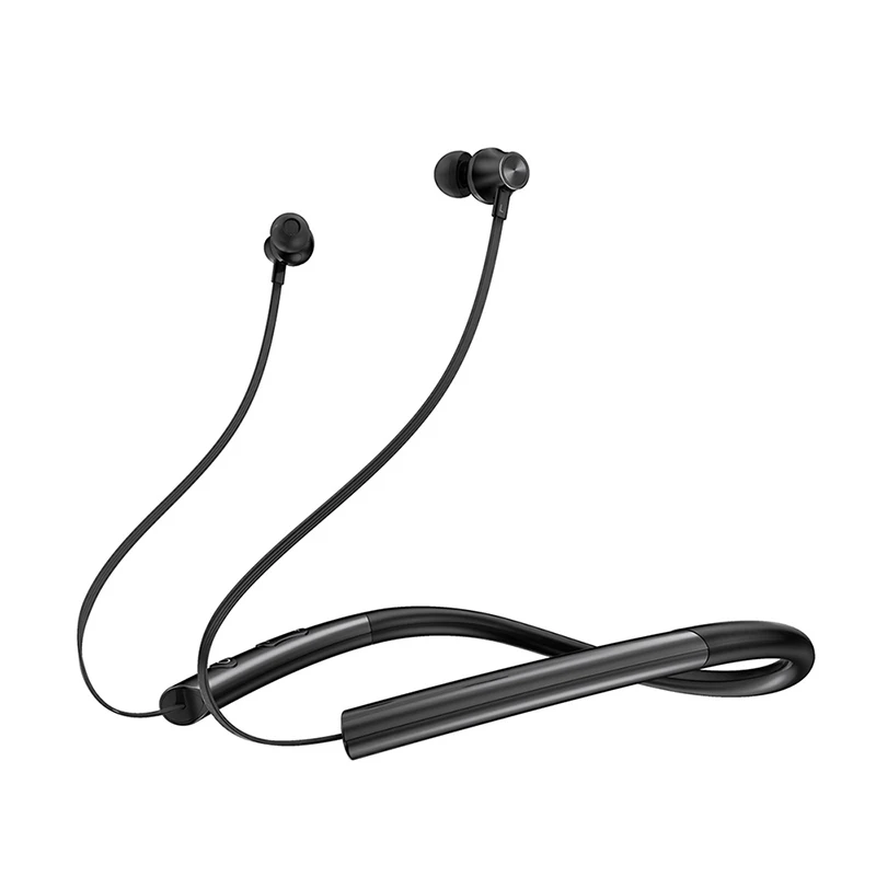 

Mic Sports Headphones For Running HD Stereo For iPhone Samsung i12 Headset Noise Cancelling Headset Earphone Neckband with QCC