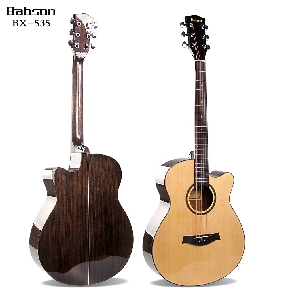 

BX-535-40 High Quality Acoustic Guitar Wholesale Babson 40 Inch Top Solid Wood 6 Strings Guitar