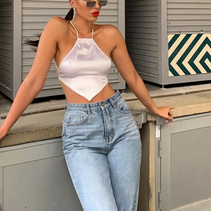 

AL5243W 2021 summer sleeveless ladies sexy tops women crop top