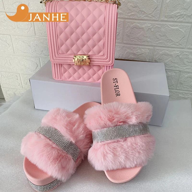

Alibaba Wholesale fashion sandalias mujer Fashion Jelly Bag Female Flat Slides Purse And Shoe handbags sandals matching bags set