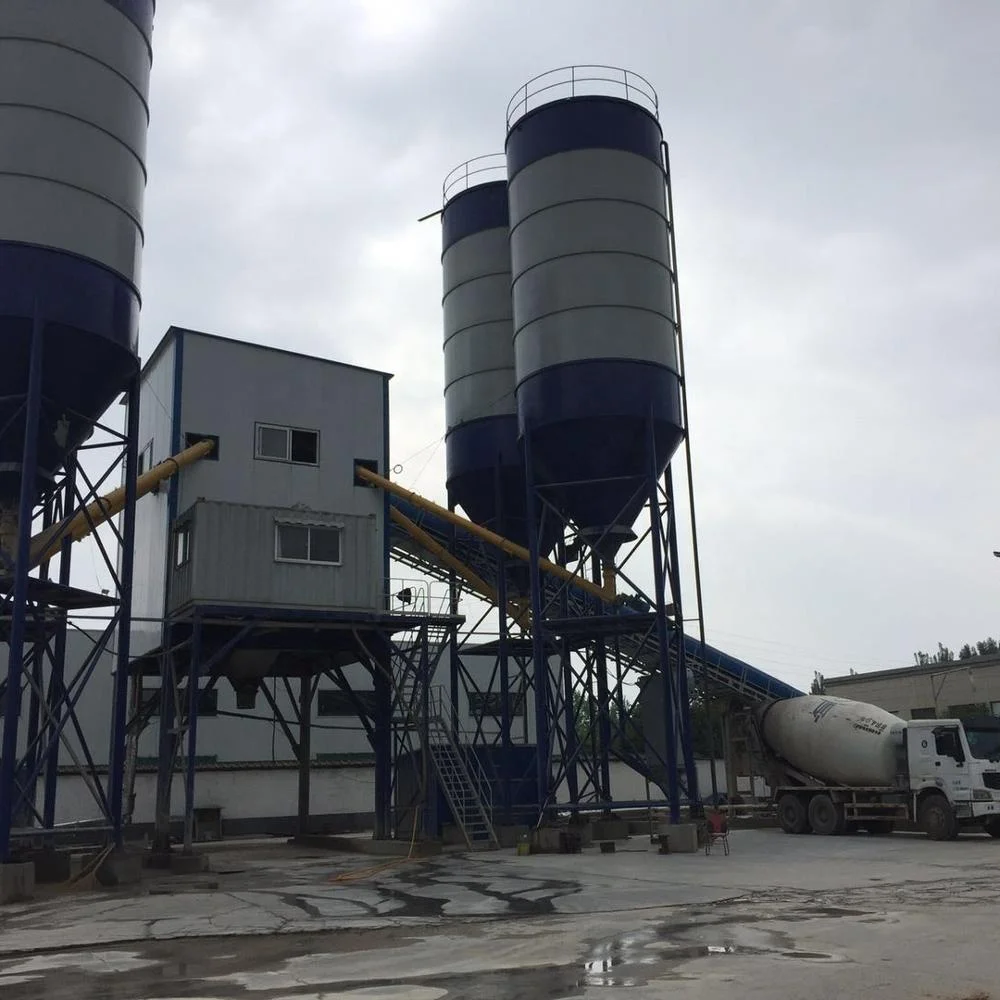 
HZS 60 Belt type concrete batching plants 
