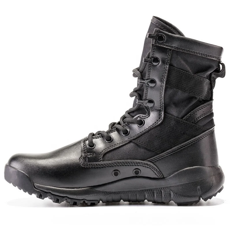 

Sport light weight Army Men's boot Tactical Outdoor Hiking Black Boots