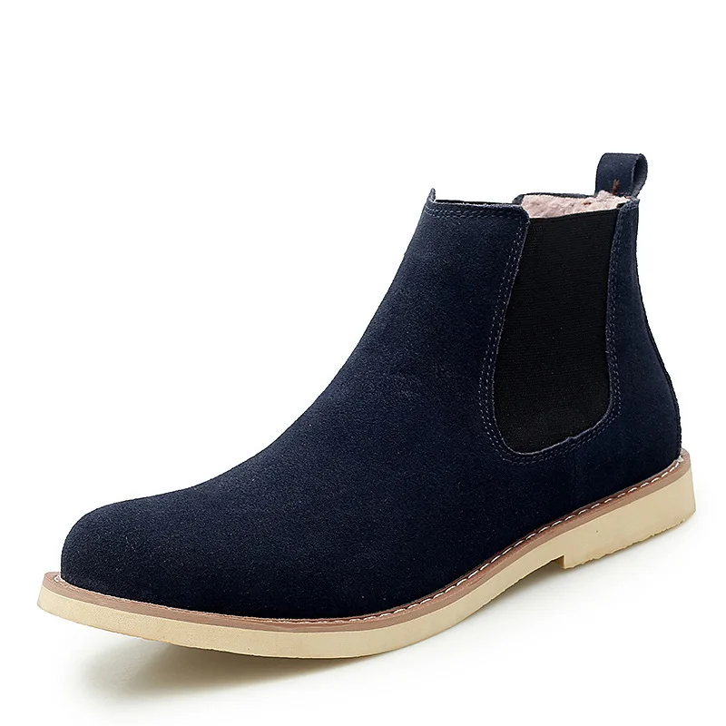 

Chelsea boots plus size Martin boots mens suede shoes