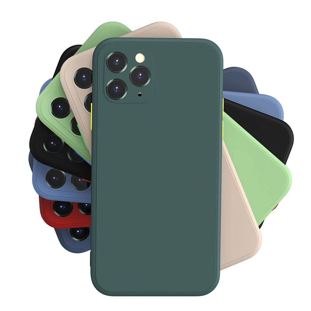 

Free Sample Food Grade Silicone Camera Lens Protection Back Phone Cover Case for iPhone 12 Mini 12 pro 12 pro max, Clear