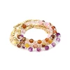 Irregular Pearl Crystal Beads Charm Bracelet Handmade Weave String Pearl Jewelry Bracelet Beads Women