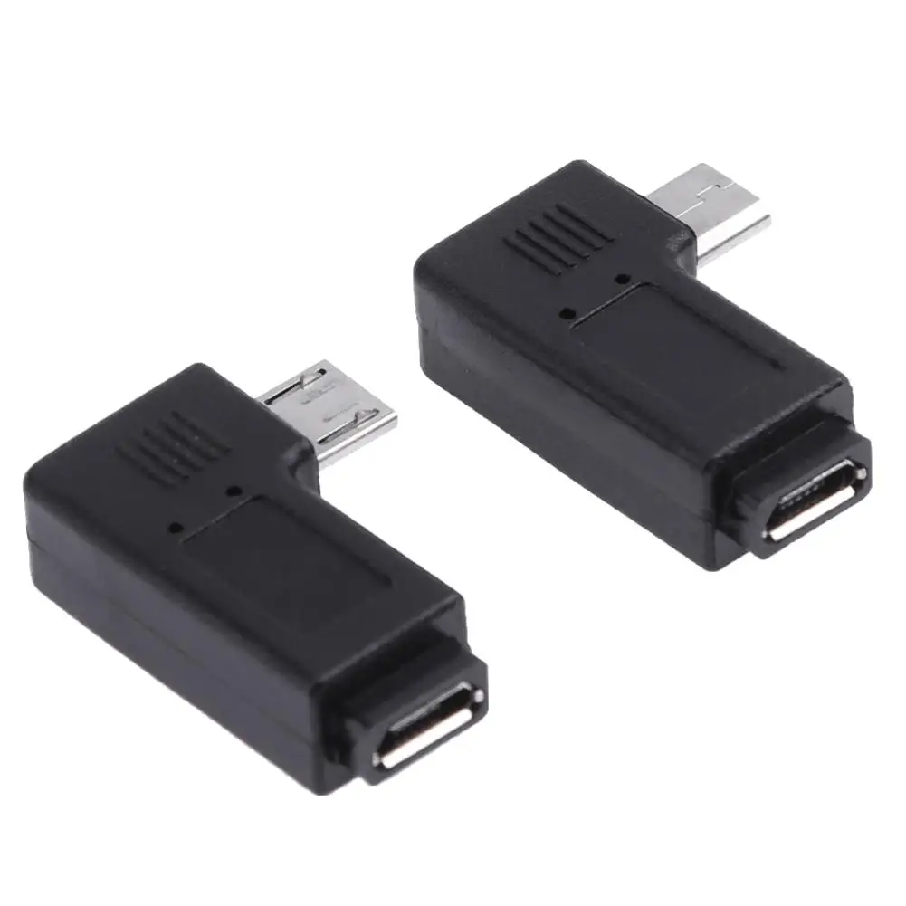 90 Degree Micro Usb Female To Micro Usb Male Adapter Connector 90 Degree  Left+right Angle Adapter Micro Usb Adapter - Buy Micro Usb Adapter,Angle Micro  Usb Adapter,90 Degree Micro Usb Adapter Product