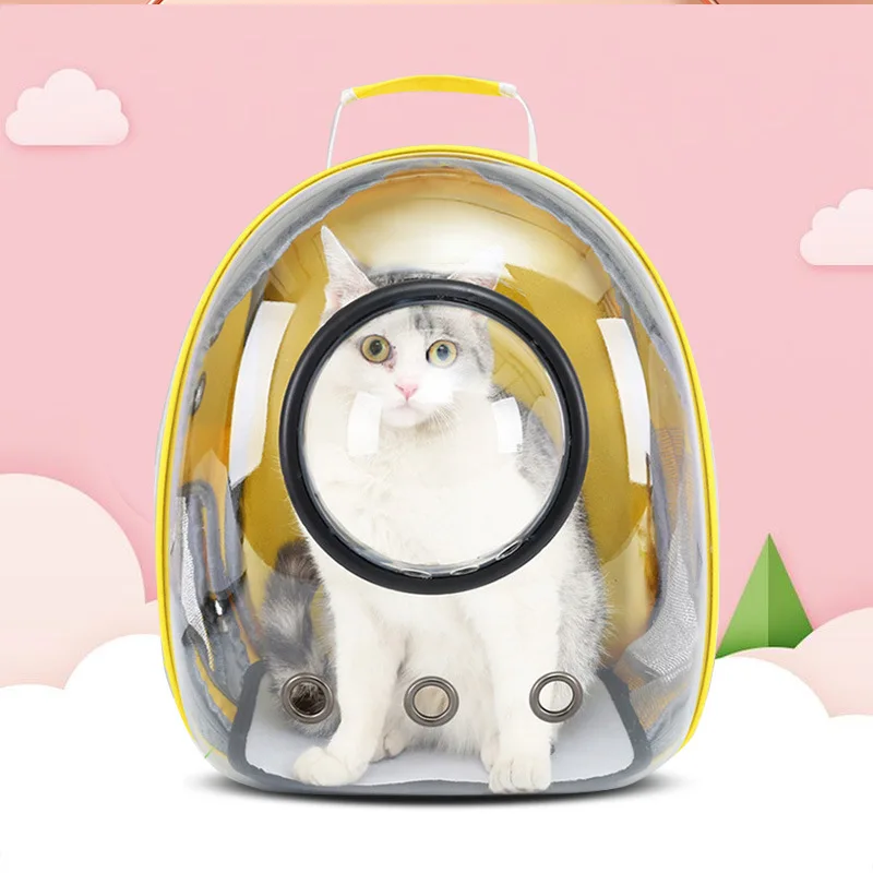 

Travel Breathable Capsule Carrier Luggage Carry Bag Pet Carrier Shoulder Bag Soft High Quality EVA Pink Fashion Cat Dog Pet Bag, Customized