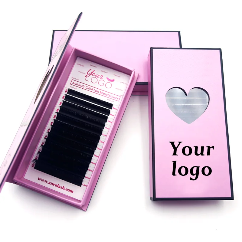 Professional Lash Suppliers Cashmere Eyelash Extensions Lash Trays Volume Trays l Lu Curl Lash Extensions
