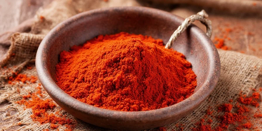 Assorted Mexican spices on a colorful table