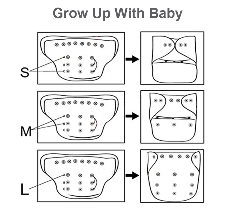 Factory Price Sleepy Baby Cloth Diaper Super Absorbent Reusable Manufacturer baby Diaper In China