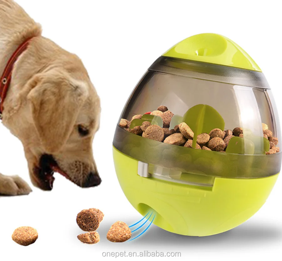 

Pet Iq Training Tumbler Toys Automatic Dog Treat Toy Food Feeder