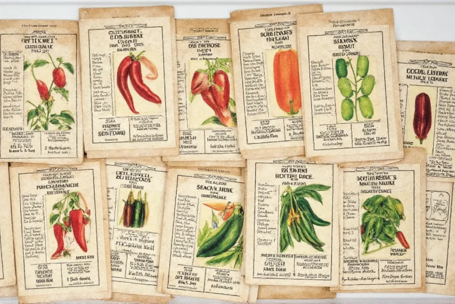 Heirloom-Paprikasamen: Alte Sorten mit Geschmack