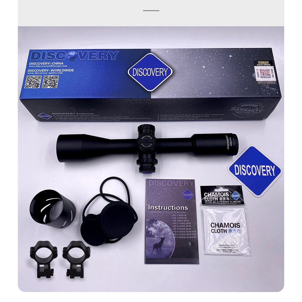 

Discovery HD 10x44 SFIR Scopes & Accessories Riflescopes Hunting Scope Air Rifle Telescope Optic