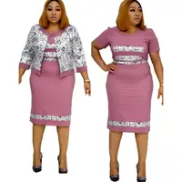 

91031-MX63 2019 african office women two piece set dress sehe fashion