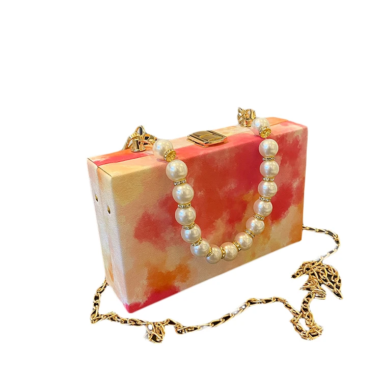 

Private Label Ladies Pearl Handle Crossbody Bags Pu Leather Purses And Handbags, Red,black, purple,brown, blue, pink