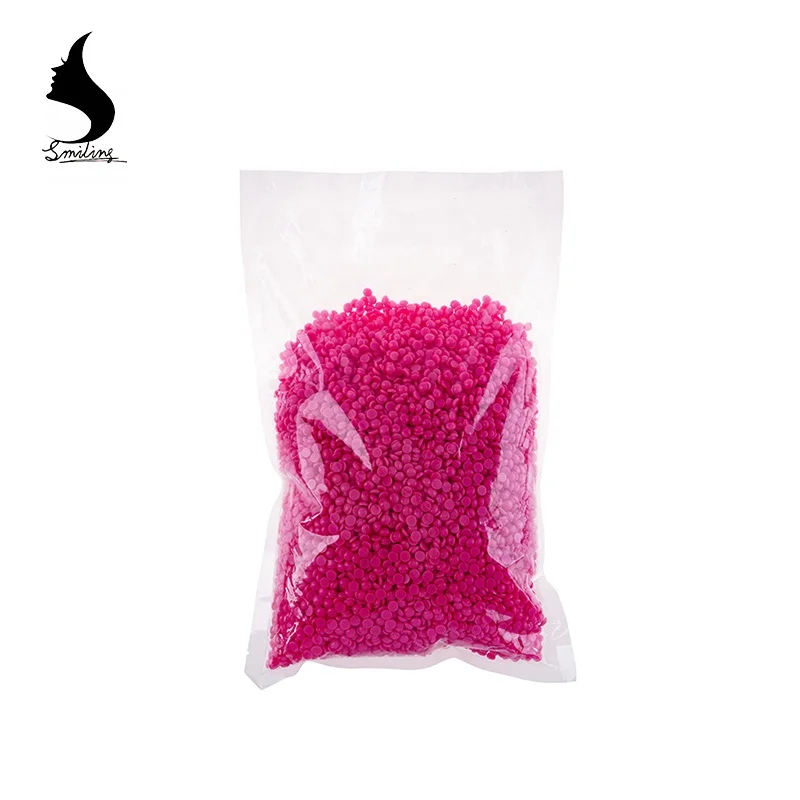 

No Label Painless All Types Of Lavender Pearl Wax Bikini Depilatory Hard Wax Beans 1kg For Hair Removal, 10 colors