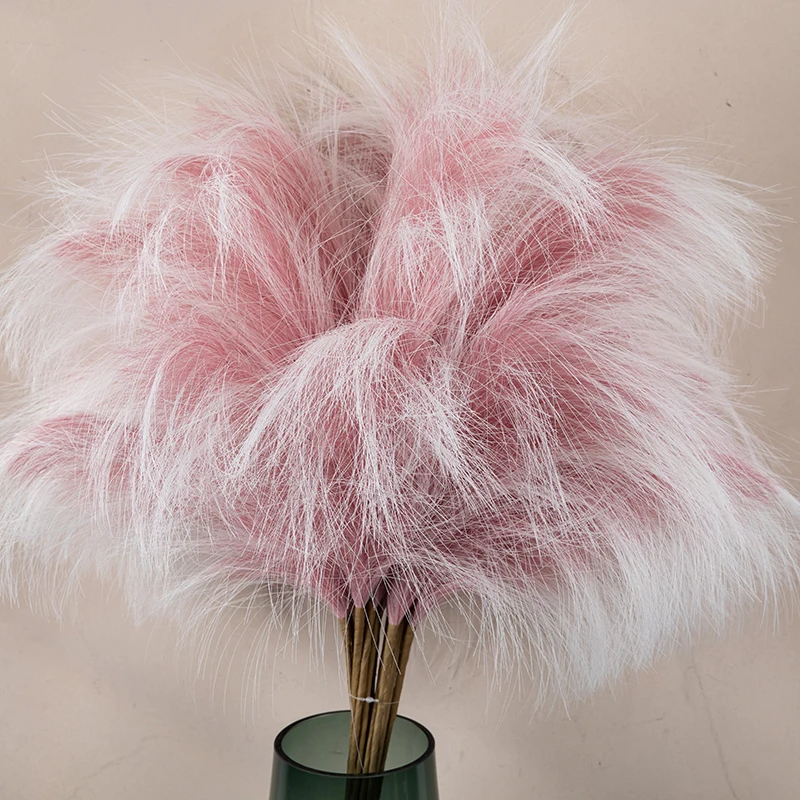 

Faux Pampas Dark Pink 75cm Tall Fluffy Boho Decor Dried Flowers Grass Artificial Pampass For Centerpieces Wedding Home Party