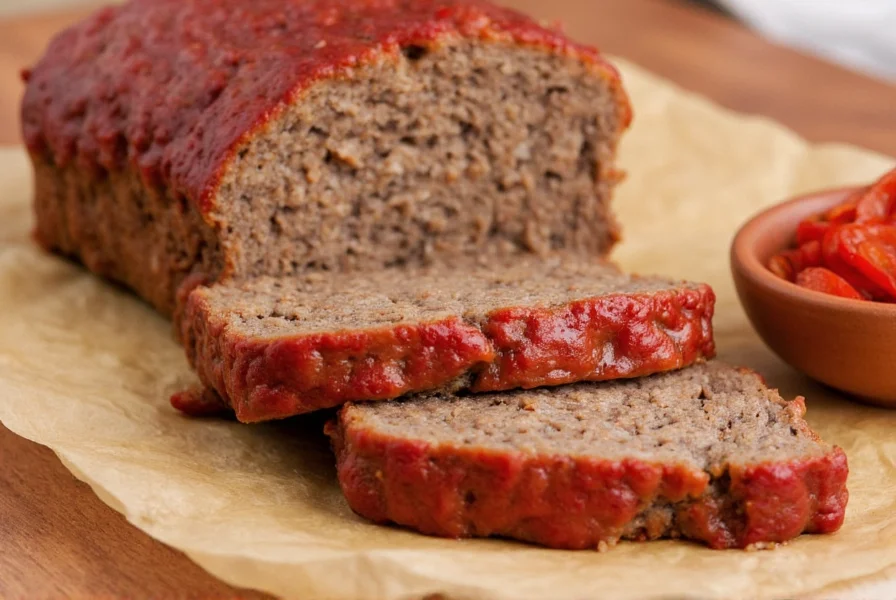 Seasoning meatloaf with spices