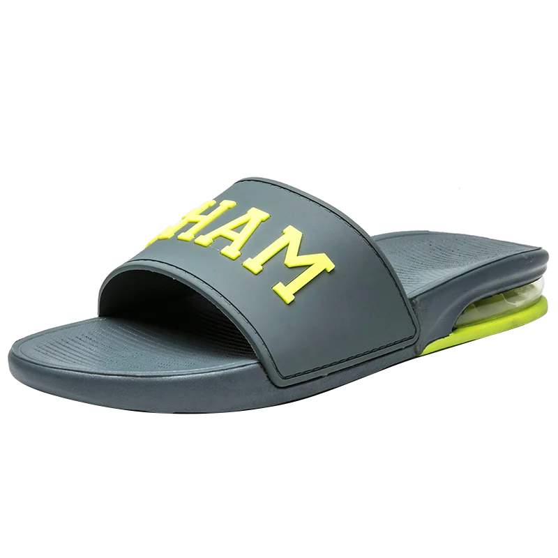

One Piece Men Waterproof Indoor Outdoor Lightweight Breathable Slippers Anti-Skid Soft Soled Slides, Solid color