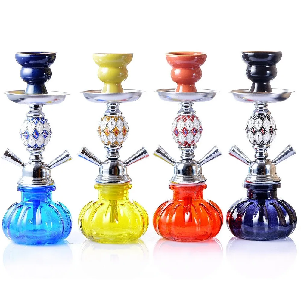 

Arabic Hookah pipe set double pipe finished Shisha Hookah