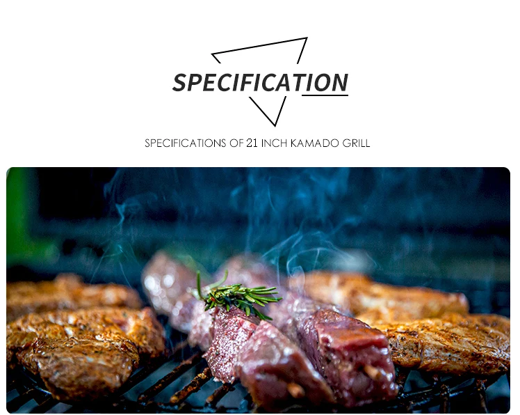 Indoor Kamado Mok Komado Keuken Lighter Kamado Grill Sobremesa Inni