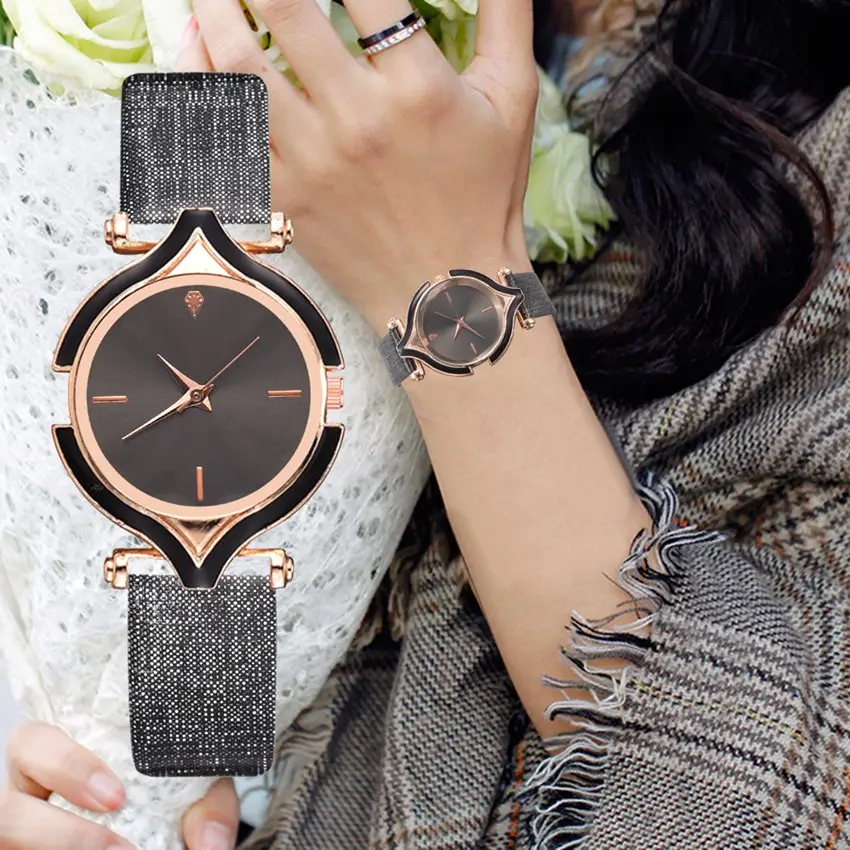 Fashion Simple Women Sports Watches Ladies Casual Leather Dress Quartz Watch Montre Femme Zegarek Damski Relojes