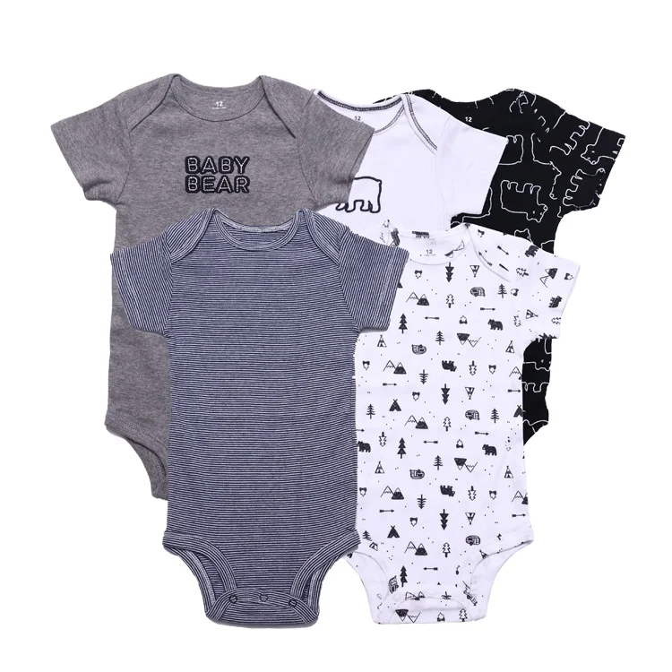 

New arrivals 100% cotton newborn baby onesies romper baby rompers for summer
