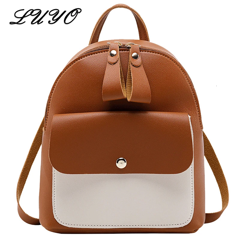 

2019 Summer Leather Mini Small Cute Fashion Backpack Women Bagpack School Bags For Teenage Girls Bag Backpacks Sac A Dos Rugzak
