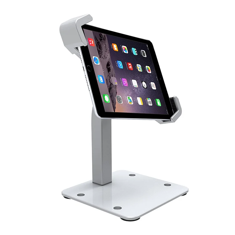 

hot selling 2021 amazon flexible anti theft with lock aluminum laptop stand for 7-11 inches tablet