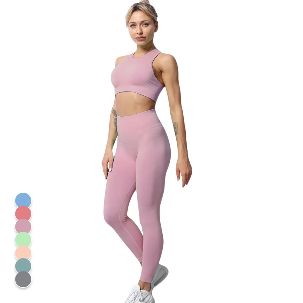 

Ama Larsi Wholesale Athletic Wear Women Workout Moisture Wicking Lightweight Fitness Yoga Sets, Customized colors