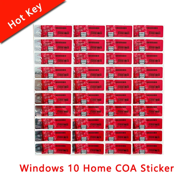 

Windows 10 Home COA Sticker Original OEM Key 12 Month Guaranteed DHL Free Shipping