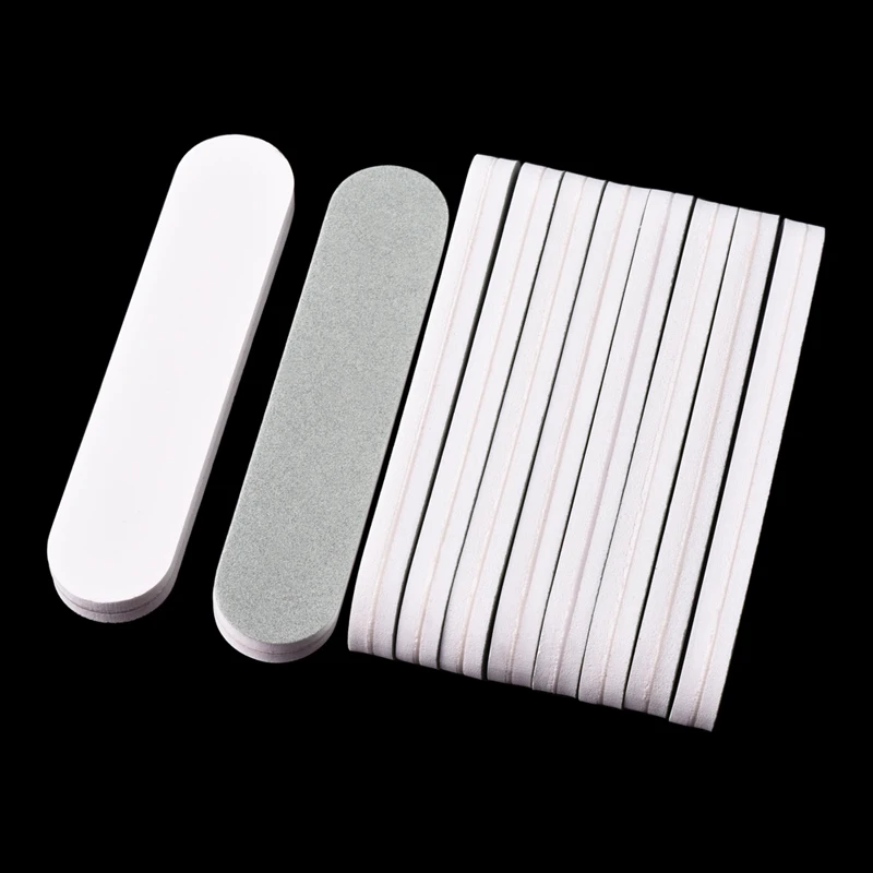 

90*20*7mm double-side mini nail buffer block polisher nail buffer shiner polishing file sponge mini nail buffers, Mix color