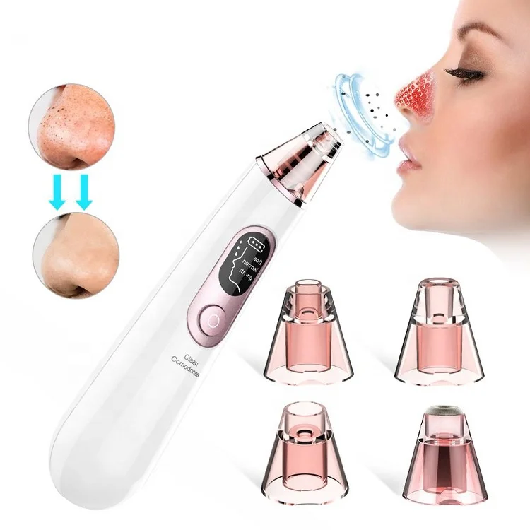 

Electric Portable Face Pimple Blackhead Acne Comedo Suction Remover Vacuum Cleanser Pore Cleaner for Black Head Removal Tool Kit