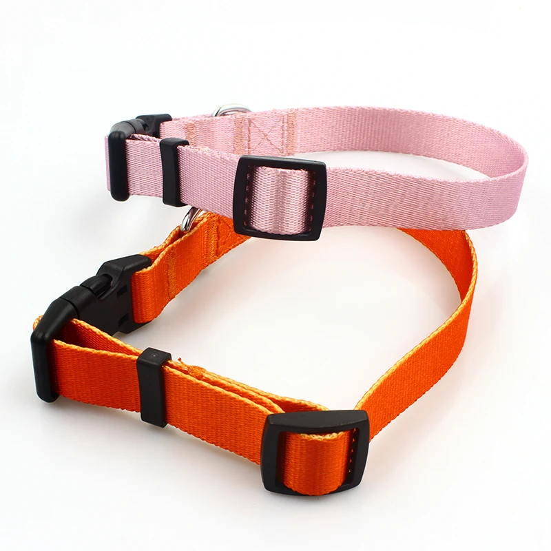 

Factory wholesale durable RPET material pet collars dog collar with customized logo