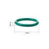 Water Gel Parts Piston Head Fluorelastomer Airtight O Ring for JM 8 M4A1/JM 9 M4A1/JM 10-ACR Original Piston Head Modification